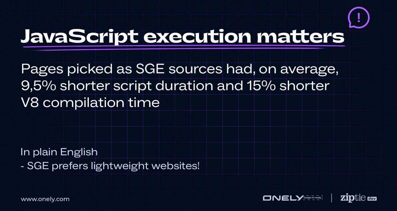 SGE and JS execution