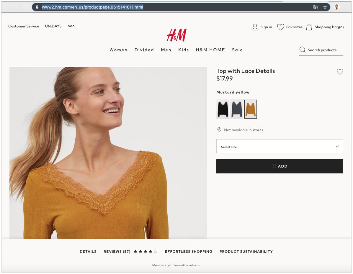 H&M, Here Are Your 4,938,885 Monthly Visits Back! | Onely