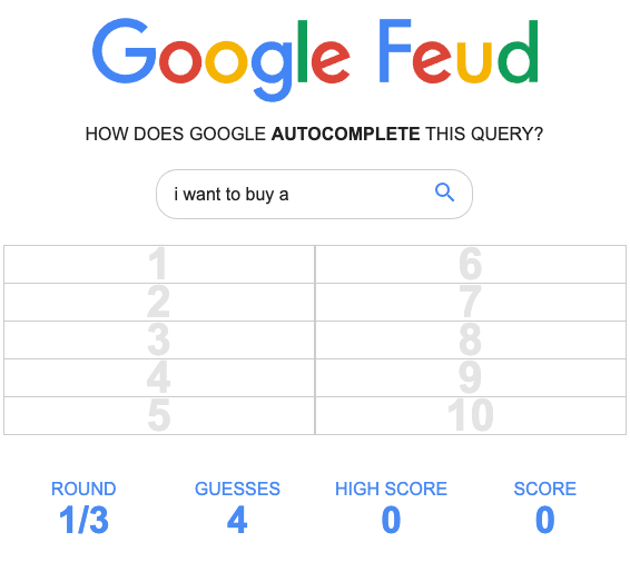 Google Feud Answers / Google Feud A Game Which Teaches Players