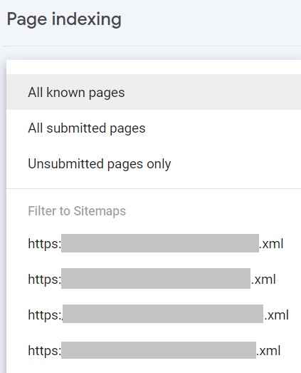 How to click on a particular sitemap report using the Google Search Console User interface. 