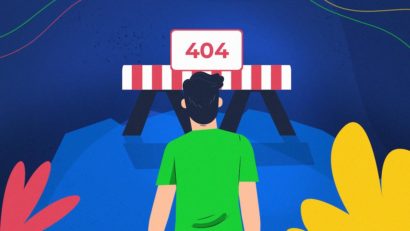 How to create a great 404 page for the users? - hero image